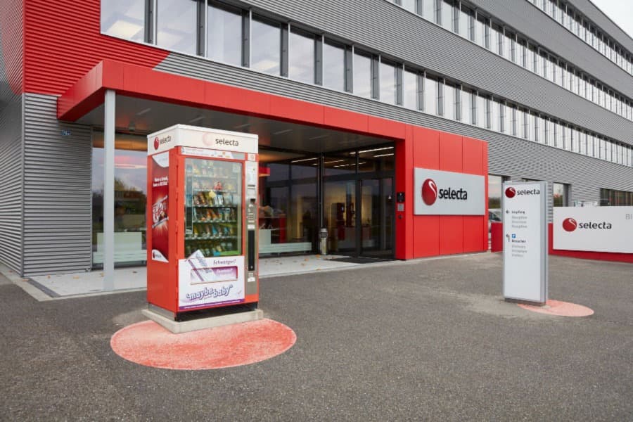 Firmenhauptsitz der Selecta Management AG in Kirchberg