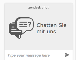 Chatfunktion auf der neuen Webseite