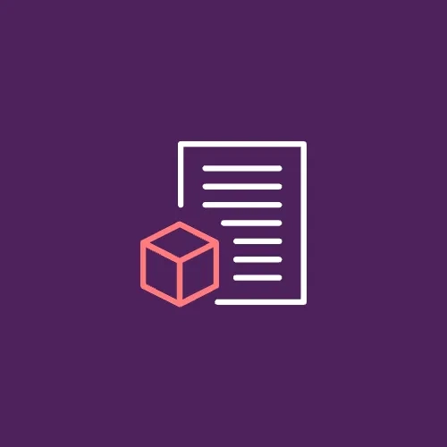 Das .gif zeigt ein Icon eines Informationsblatt
